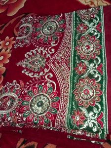 New Heavy Langha Saree Only Sare