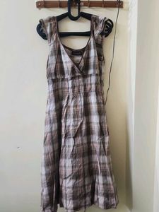 Women's Plaid Summer Dress