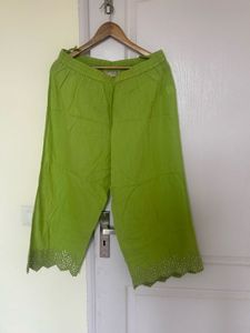 Vibrant Green Embellished Kurta Set