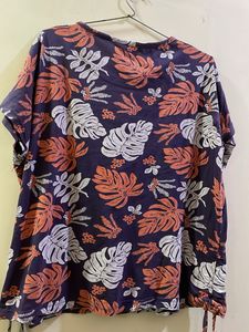 Floral Print Casual Top