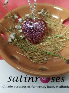 Sparkly Heart Necklace