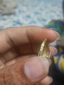 22k pure gold  ring with hallmark