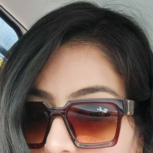 Stylish Brown Square sunglasses 😎🕶️
