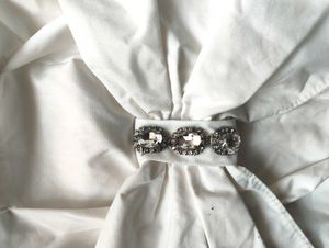 Chic White Bow Top