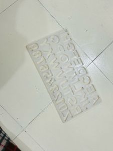 alphabet  Letter Mould for resin  Crafts