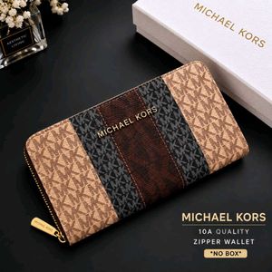 MICHAEL KORS*ZIPPER WALLET10A QUALITY