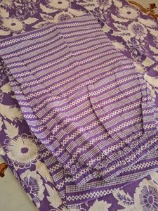 Purple Floral Kurta Set