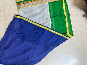 Three shade navratri dupatta