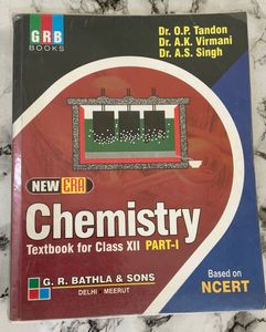 GRB Chemistry Textbook for Class XII Part-I and II