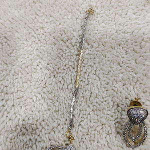 Diamond necklace set