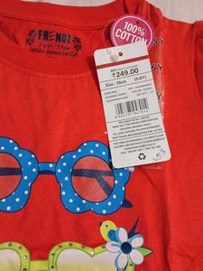 Cute Girls' T-Shirt Set