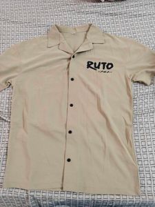 6 Men's "RUTO" Short Sleeve Button-Up Shirt