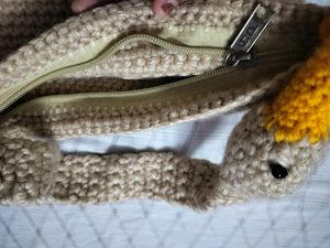 Crochet Goose Bag