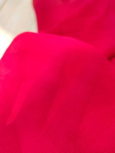 Premium Quality Red Color Georgette Hijab Comfortable
