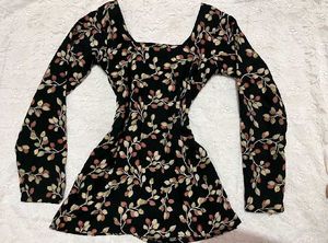 Corset back short kurti