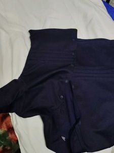 Elegant Navy Blue Blouse