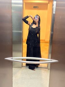 Black Sequin suit