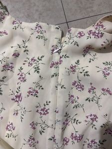 Floral Puff Sleeve Top