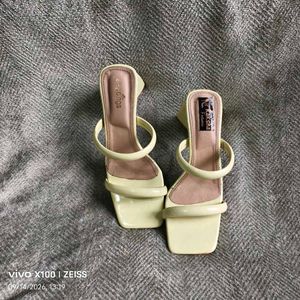 N. Chic Pastel Block Heel Mules