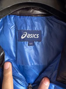 ASICS Blue Waterproof Puffer Jacket