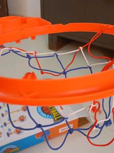 Adjustable Basketball Toy 2 rings broken