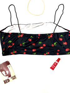 “SHEIN” CROP TOP 🍒
