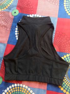 Black Racerback Tank Top
