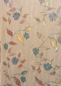 Hand-Painted Floral Dupatta