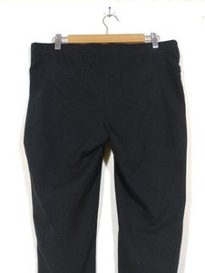 Tulsattva Black Ankle Length Jeggings (Women)
