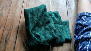 Elegant Teal Net Dupatta