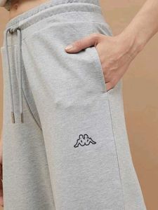 Gray Wide Leg Sweatpants