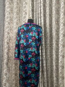 Vibrant Floral Maxi Dress