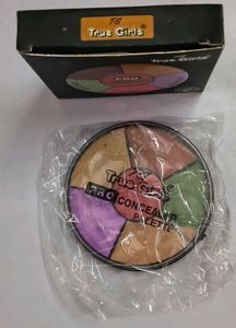 True Girl's Pro Concealer Palette Total New 5 In 1