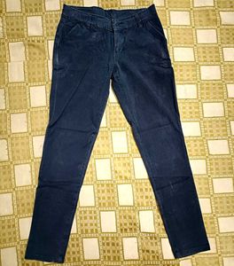 Classic Navy Blue Chinos