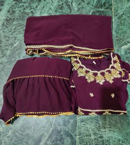 3 Piece Sharara Set