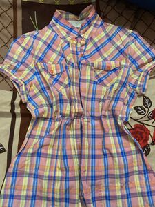 Multicolour half sleeve shirt