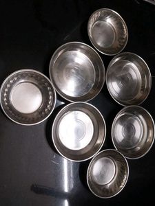 Set of Stainless Steel Bowls