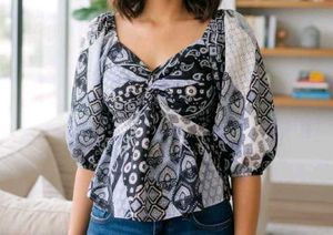 Y2K Chic Top &amp; Jeans Combo Set