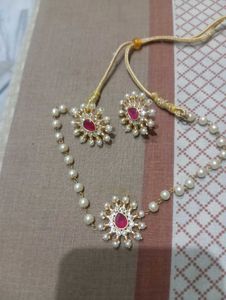 Golden Lehenga Choli Set+ free necklace set