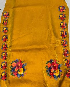 Floral Print Dress Material