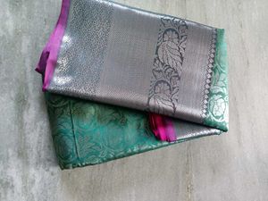 Elegant Woven Sari