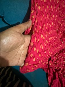Pink Printed Kurta avaasa Kurti