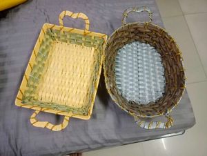 Decorative Woven Baskets Set gift hamper