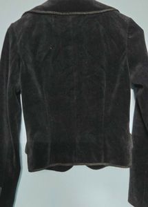 Elegant Black Velvet Jacket