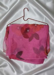 Floral Organza Saree