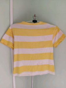 Yellow Top With Red Checkered Pants