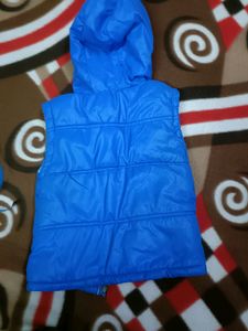 Kids Half Sleeve Jackets With Hoodie For 2-4 Years