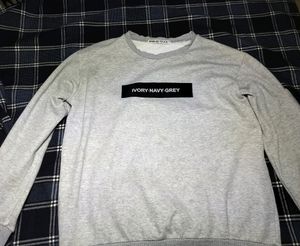Grey 🩶 Sweatshirt For Men And Women