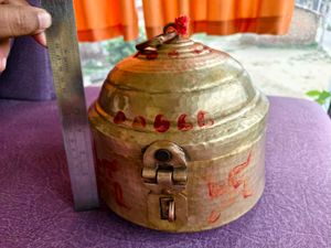 Antique Brass Big Jewellery Box