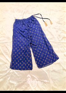 Blue Palazzo Pants